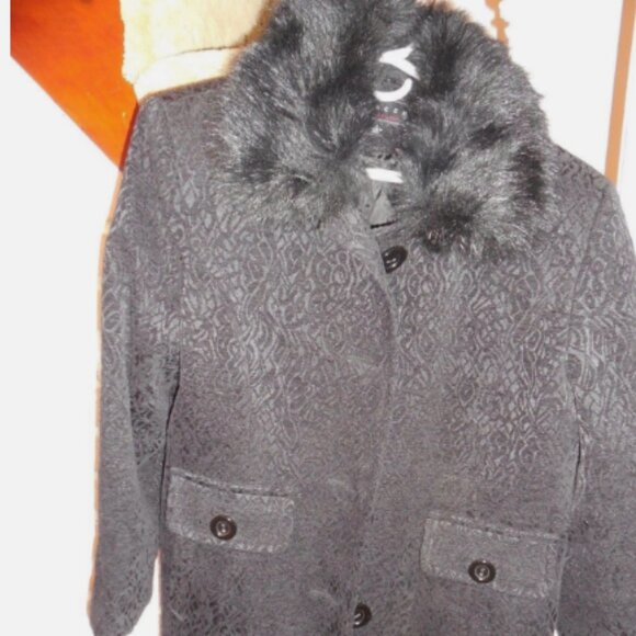 GIACCA Womens L Sherling Like With Detachable Collar - Picture 1 of 3